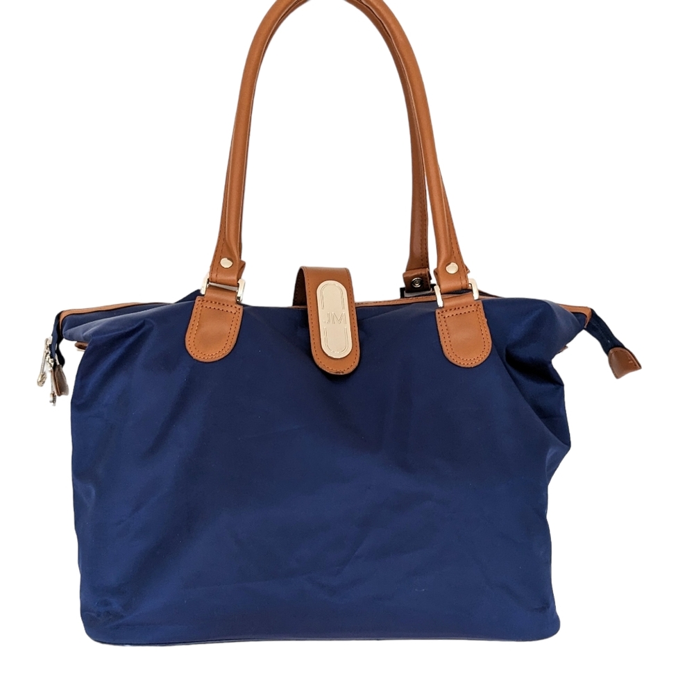 JM Collection Travel Bag Navy